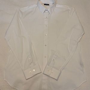 Theory Sylvain Slim Fit Button-Up Dress Shirt XL